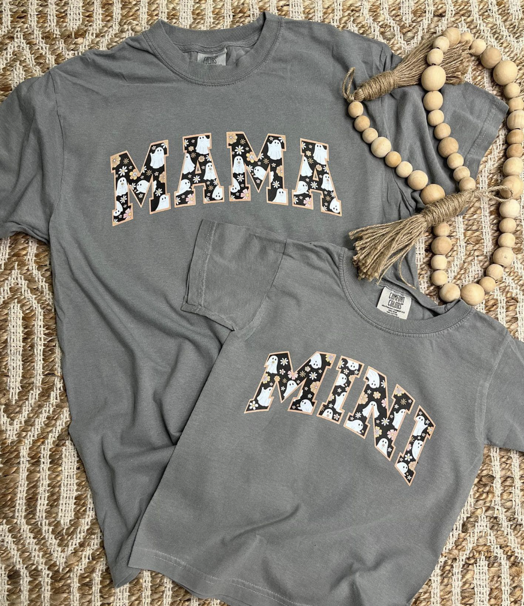 MAMA AND MINI HALLOWEEN SHIRTS
