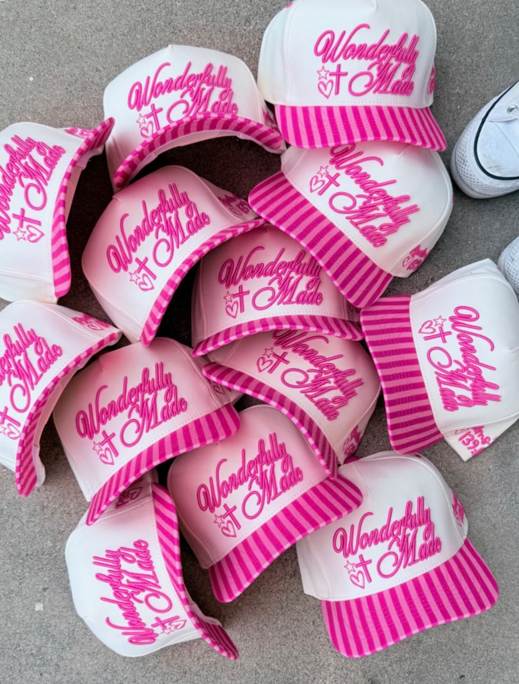 Wonderfully Made Embroidered Hat