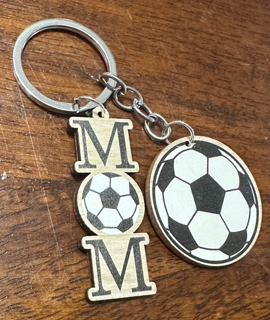 SOCCER MOM KEYCHAIN