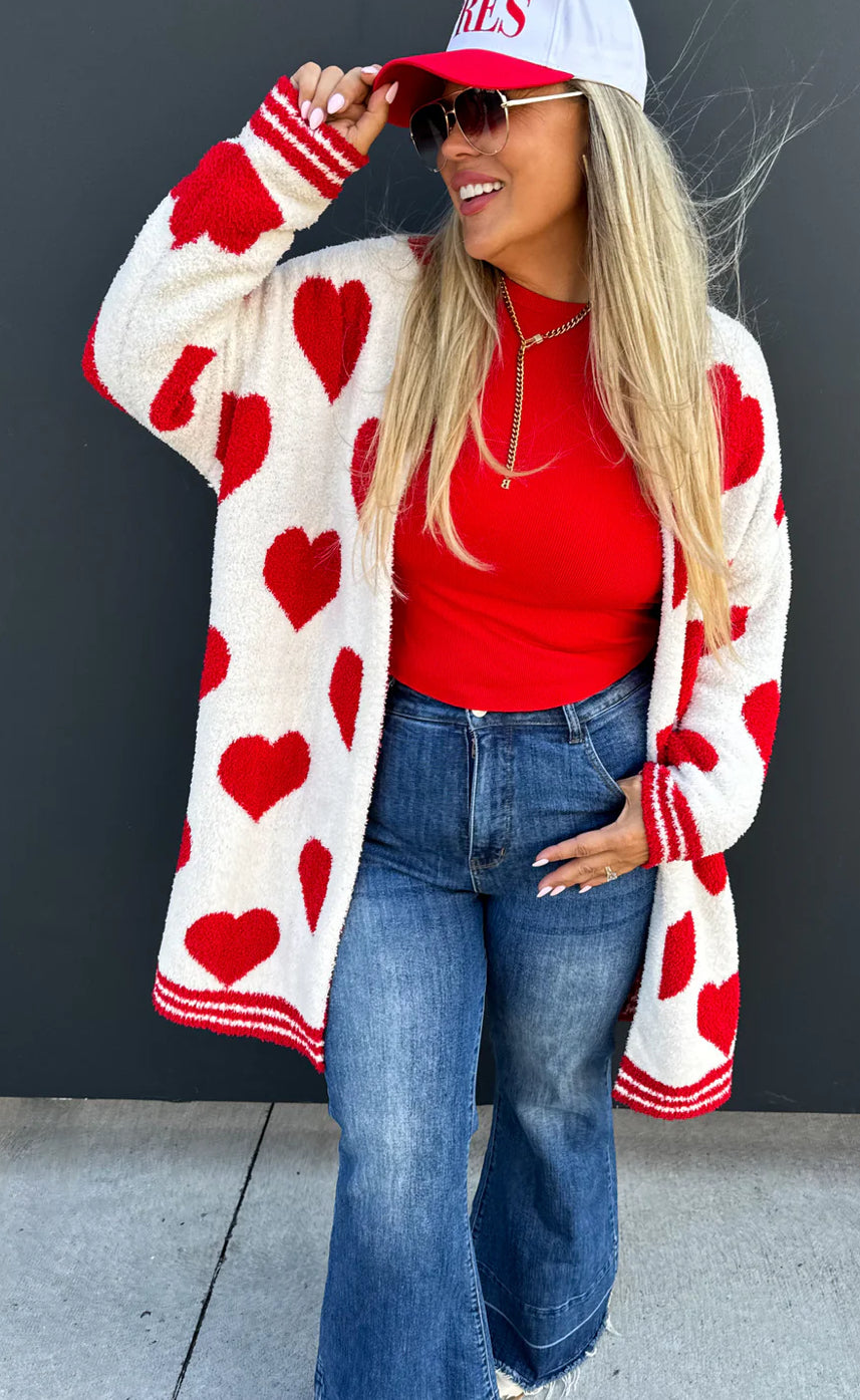 HEART CARDIGAN