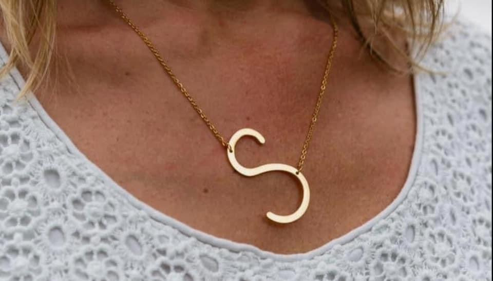 LETTER ME NECKLACE