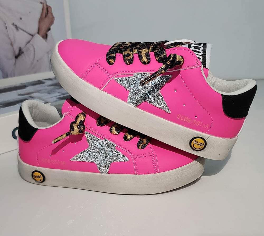 HOT PINK SNEAKERS