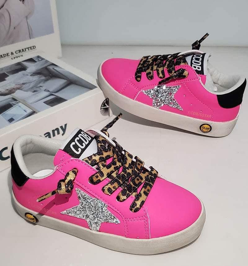 HOT PINK SNEAKERS