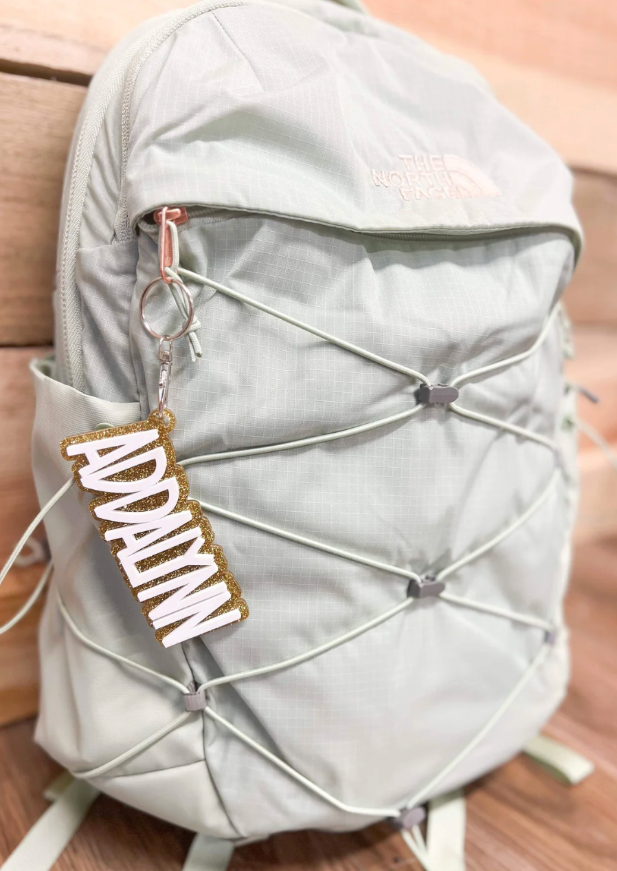 CUSTOM ACRYLIC BAG TAG