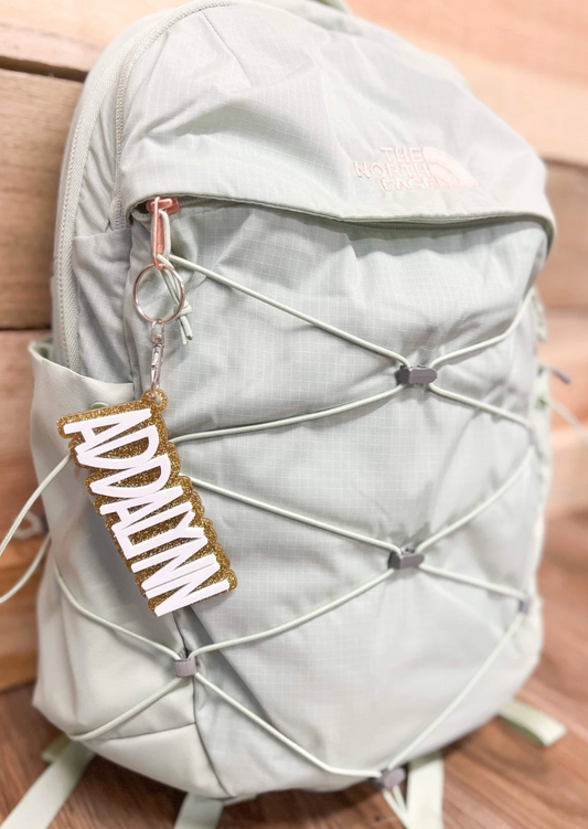 CUSTOM ACRYLIC BAG TAG