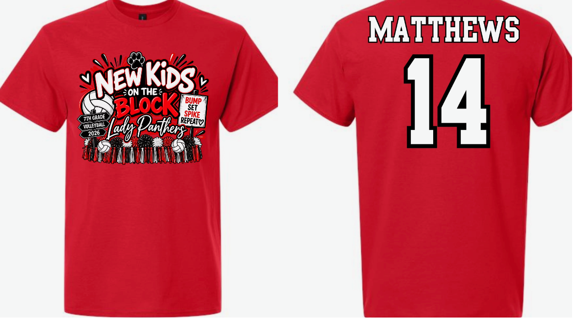 Panther Volleyball Shirt