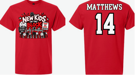 PANTHER VOLLEYBALL SHIRT