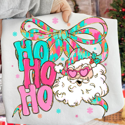 SWEATSHIRT NEON SANTA