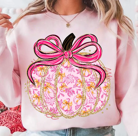 PINK COQUETTE PUMPKIN
