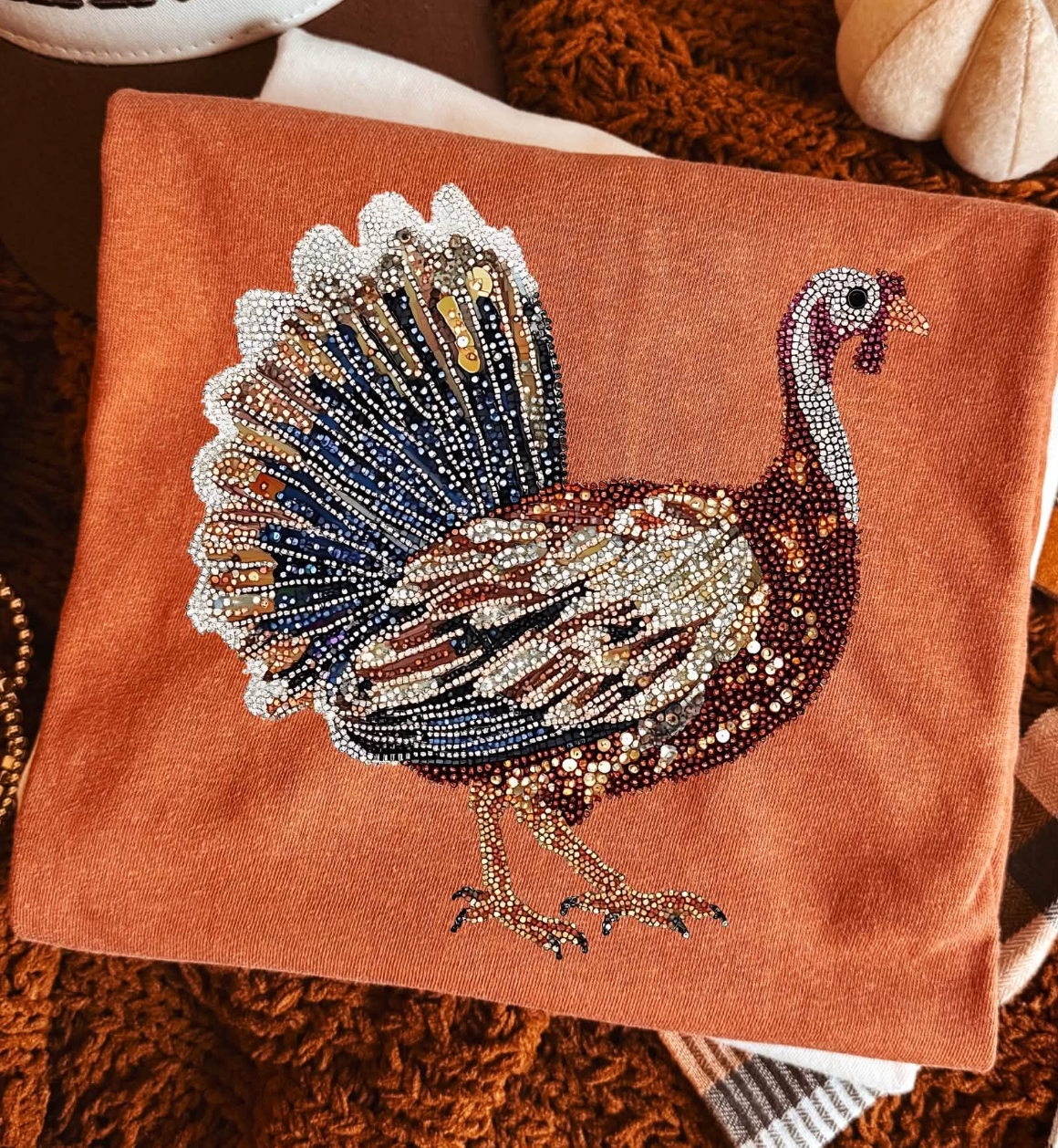 FAUX STONE TURKEY